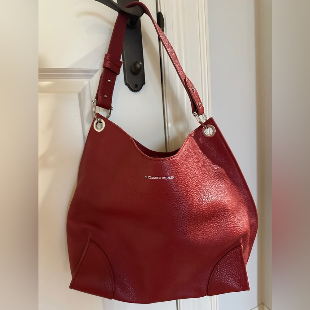 ALEXANDER MCQUEEN leather purse
